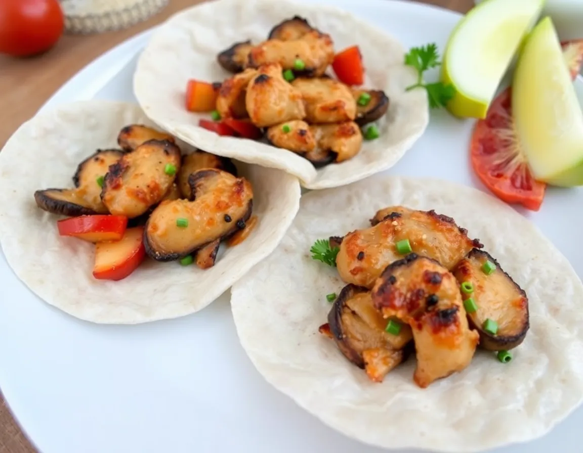 Heerlijk en makkelijk: wraps met kip champignons recept